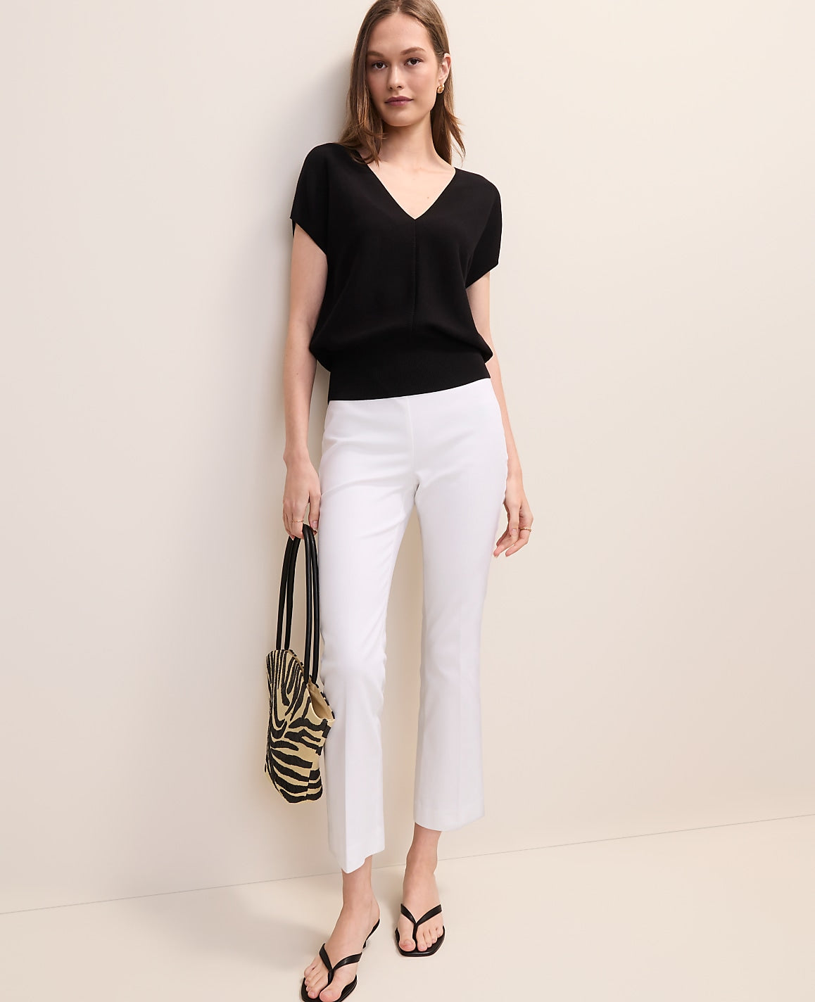 The Petite Slim Kick Capri | Ann Taylor