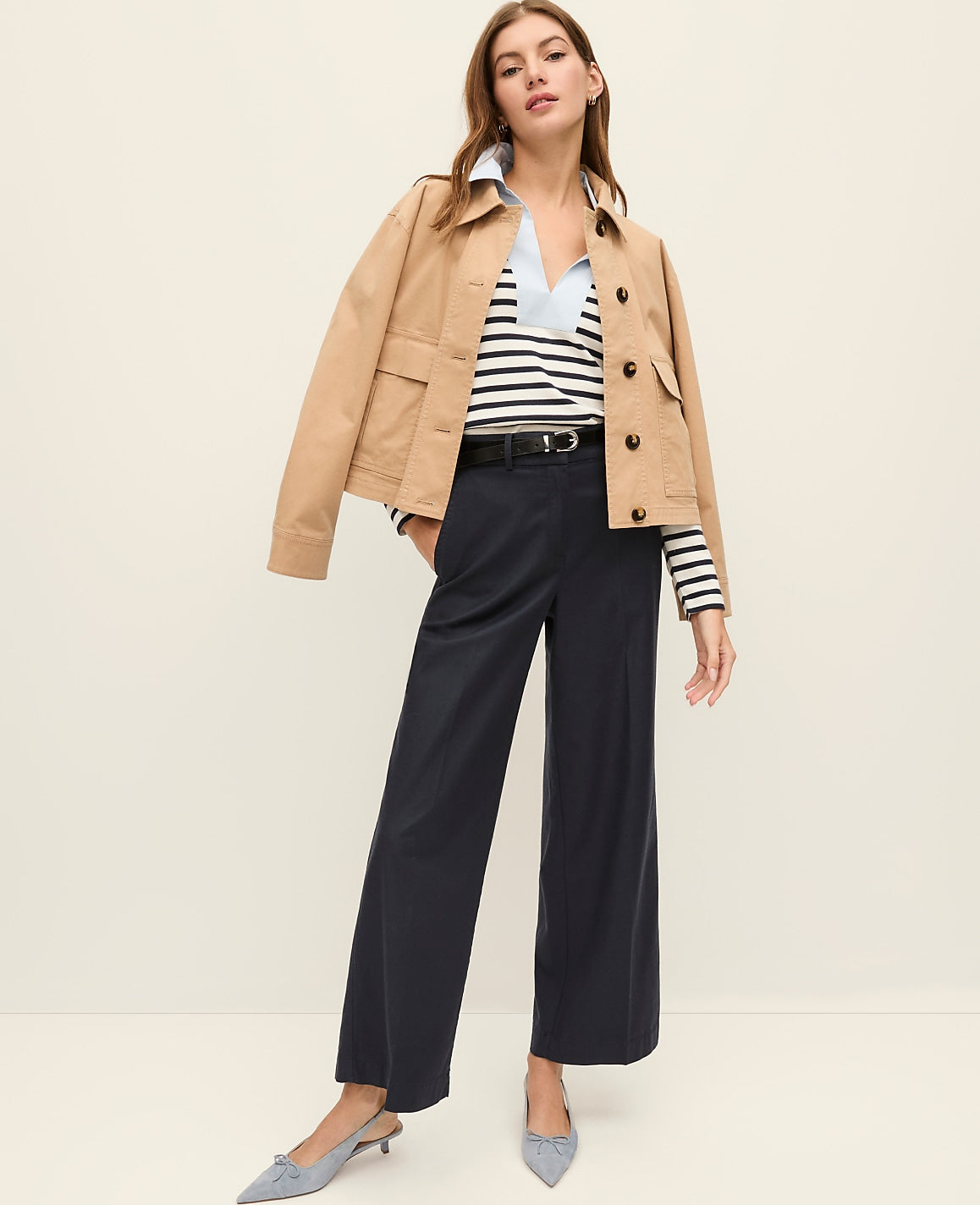 Weekend Shirt Jacket | Ann Taylor