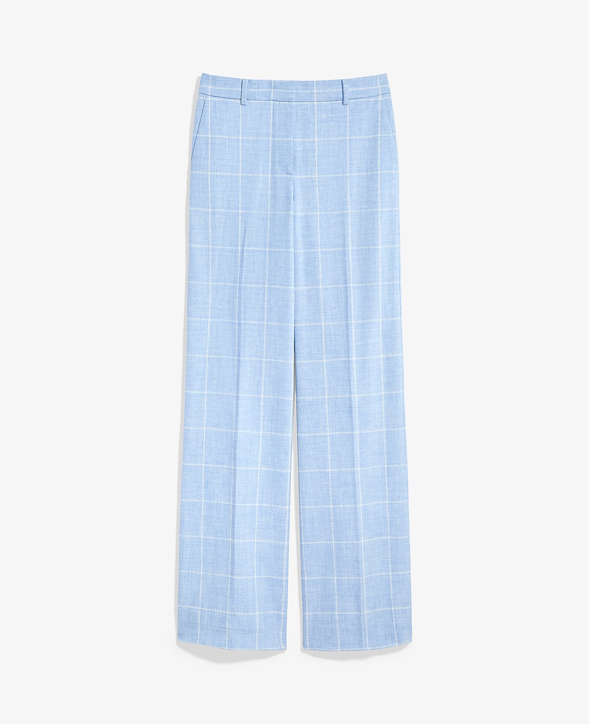 The Wide-Leg Pant in Windowpane | Ann Taylor
