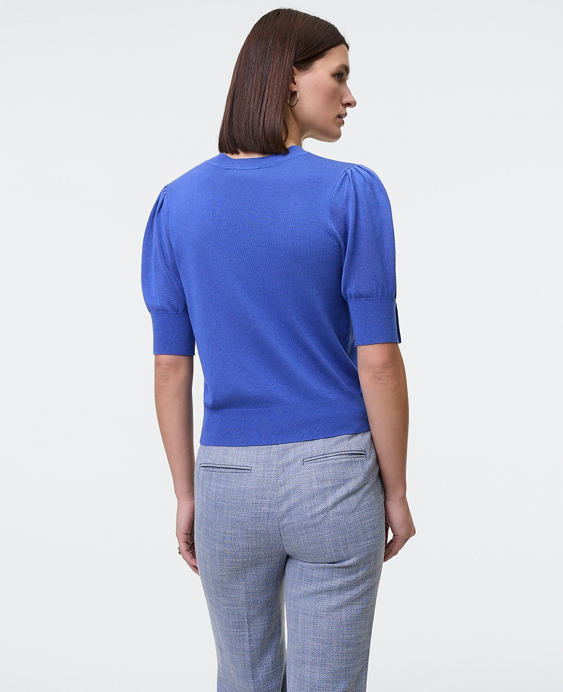 Button Sweater Tee | Ann Taylor