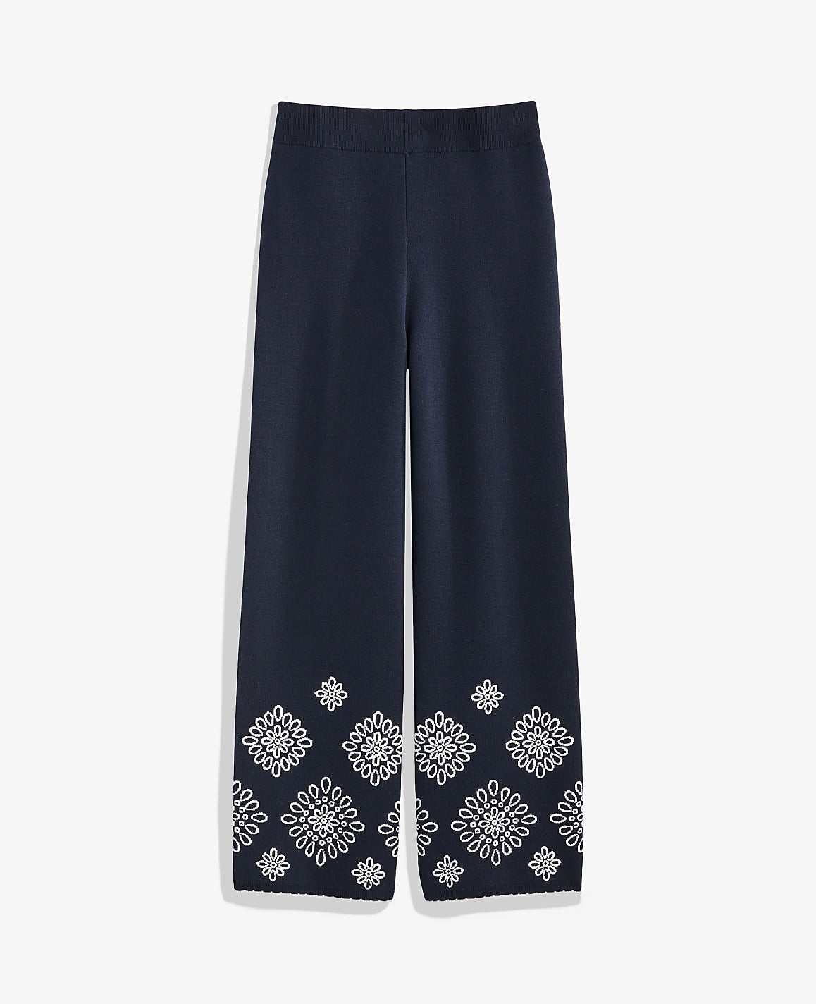 Embroidered Sweater Pant | Ann Taylor