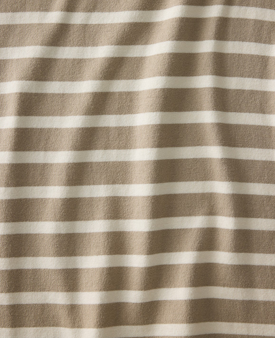 Haven Well Within Organic Cotton Funnel Neck Striped Pullover | Ann Taylor