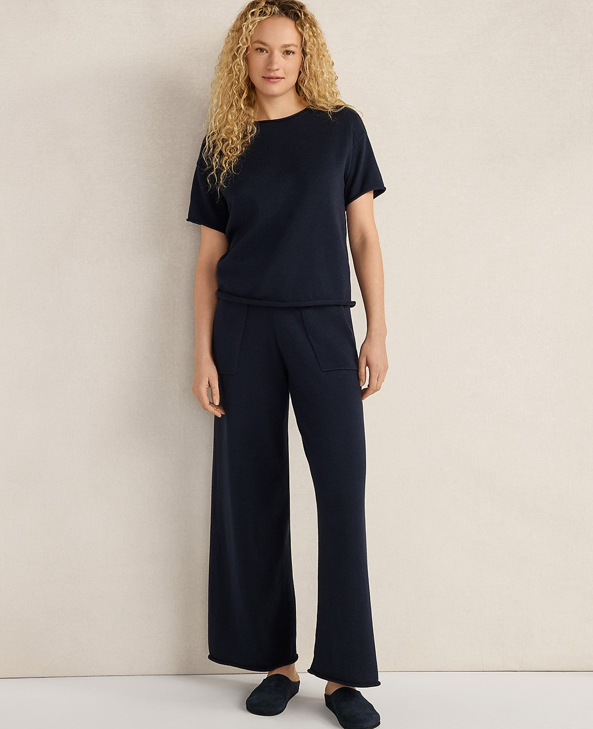Haven Well Within Cotton Knit Short Sleeve Tee | Ann Taylor