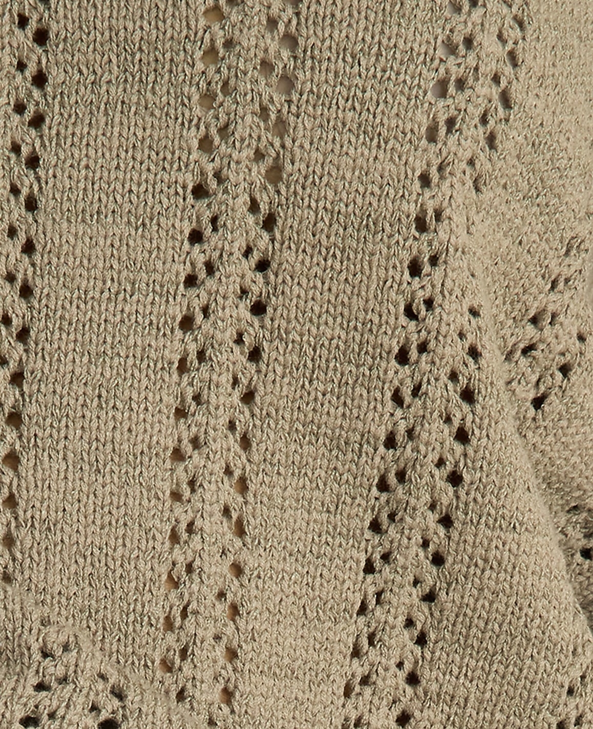 Haven Well Within Cotton Tape Yarn Vertical Stitch Sweater | Ann Taylor
