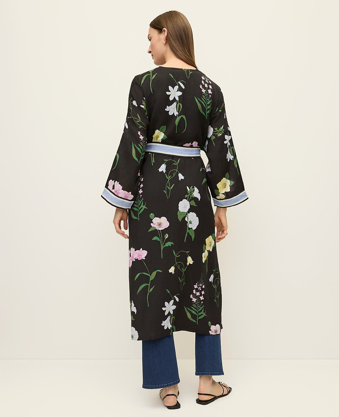 Floral Long Kimono | Ann Taylor