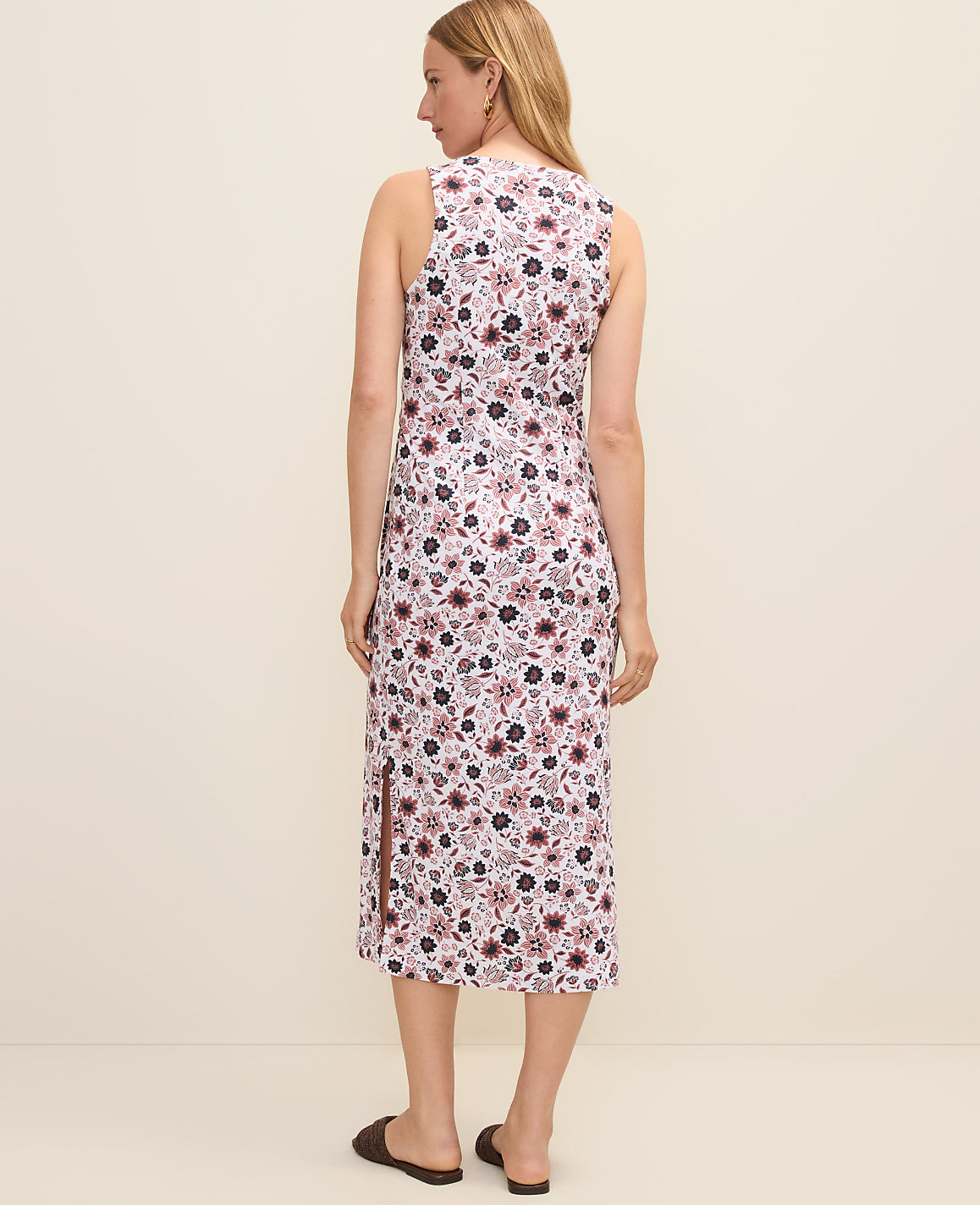 Weekend Floral Tie Waist Sheath Dress | Ann Taylor