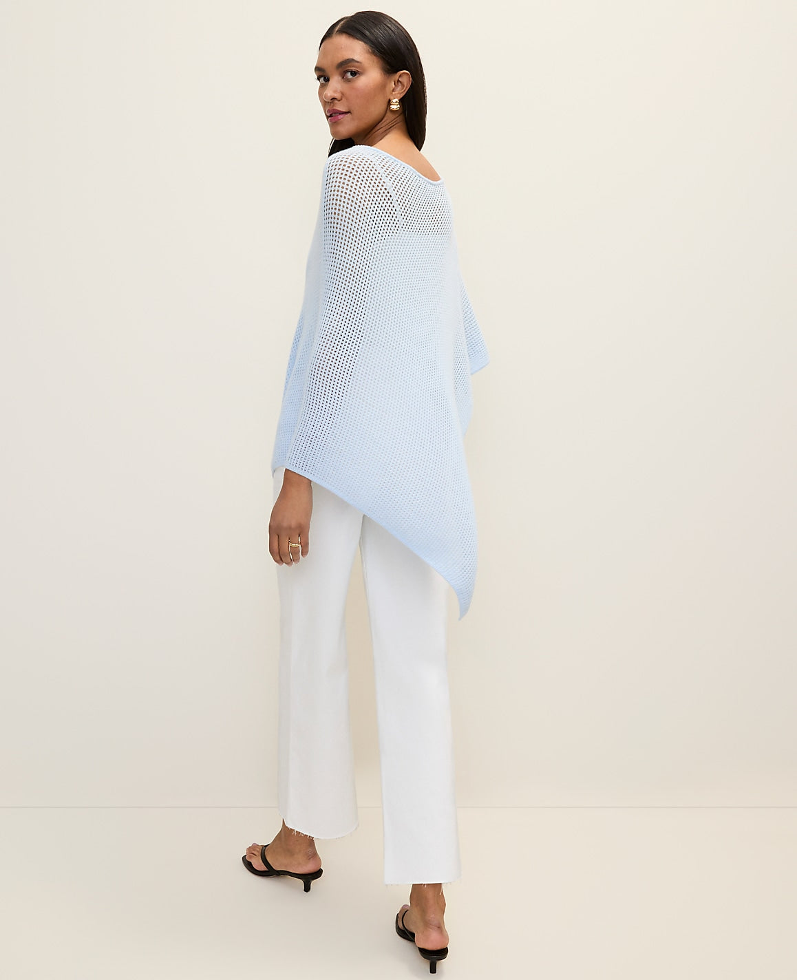 Weekend Crochet Poncho | Ann Taylor