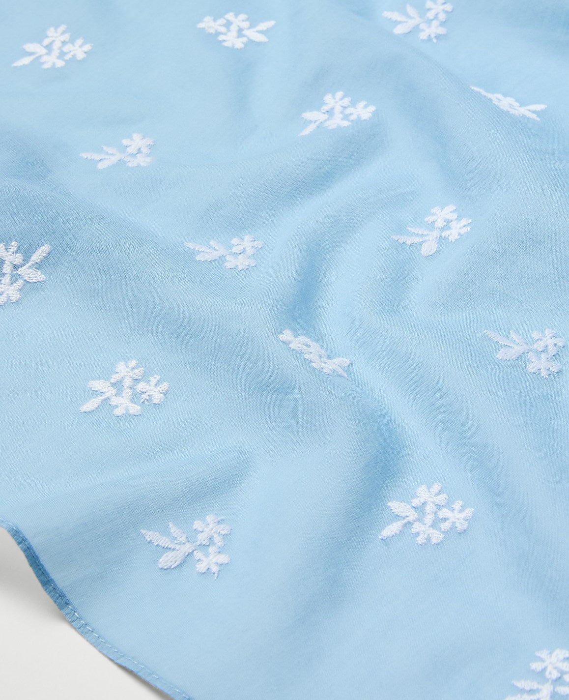 Weekend Embroidered Scarf | Ann Taylor