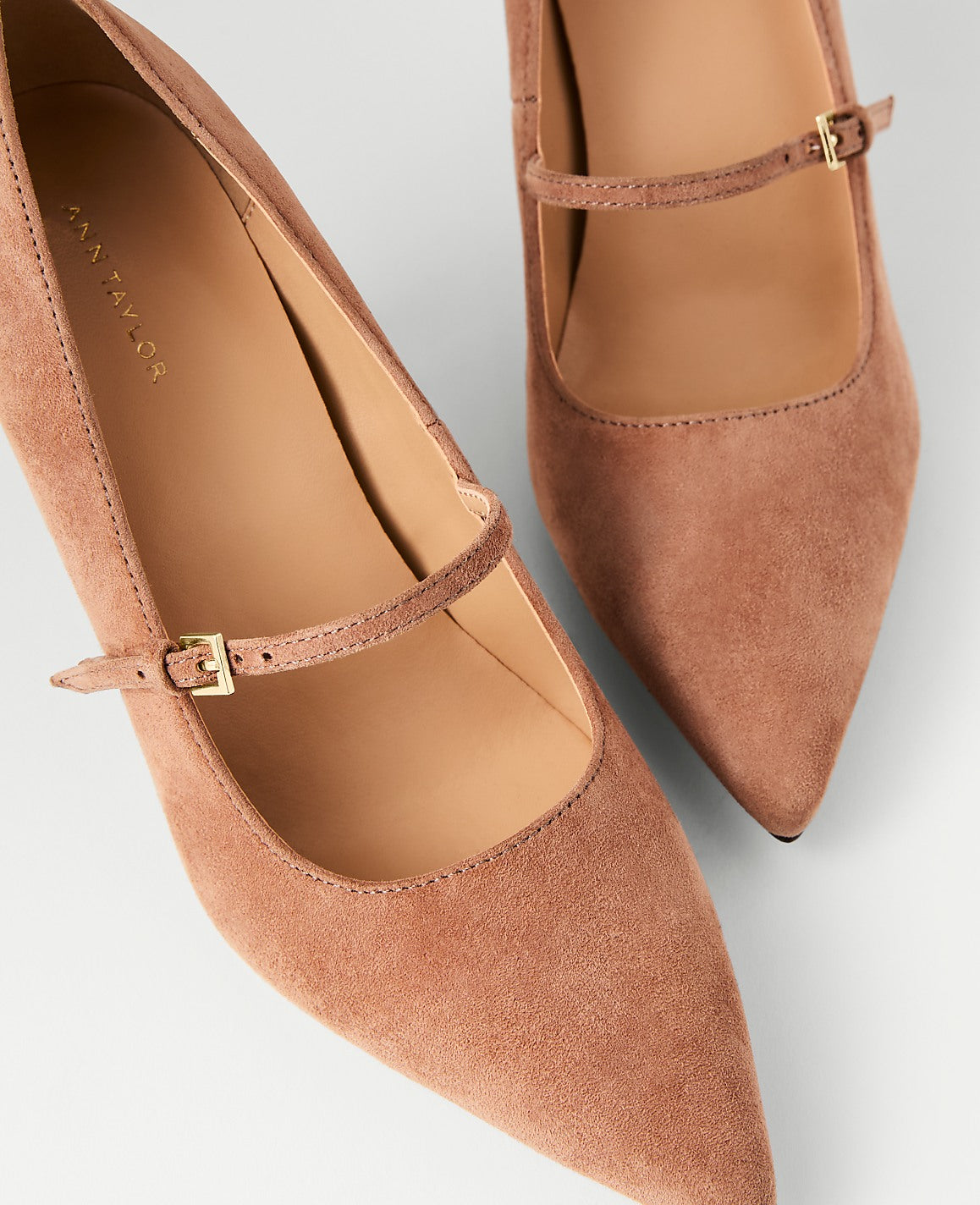 Suede Mary Jane Pump | Ann Taylor