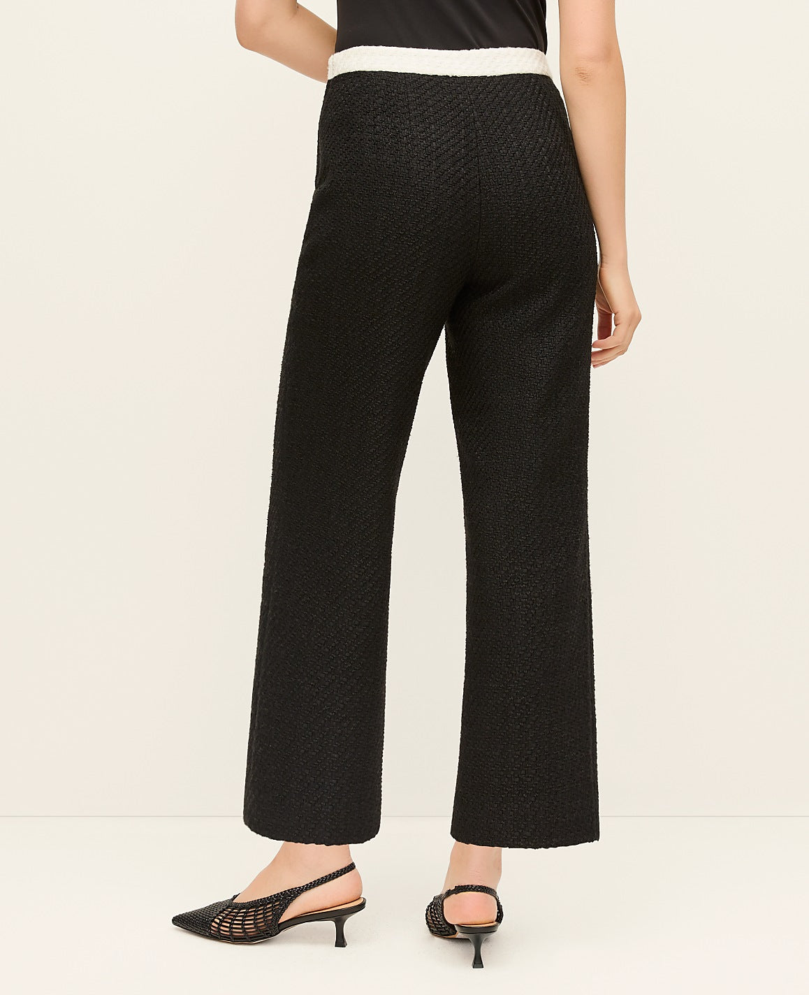 The Grace Straight Pant in Tweed | Ann Taylor