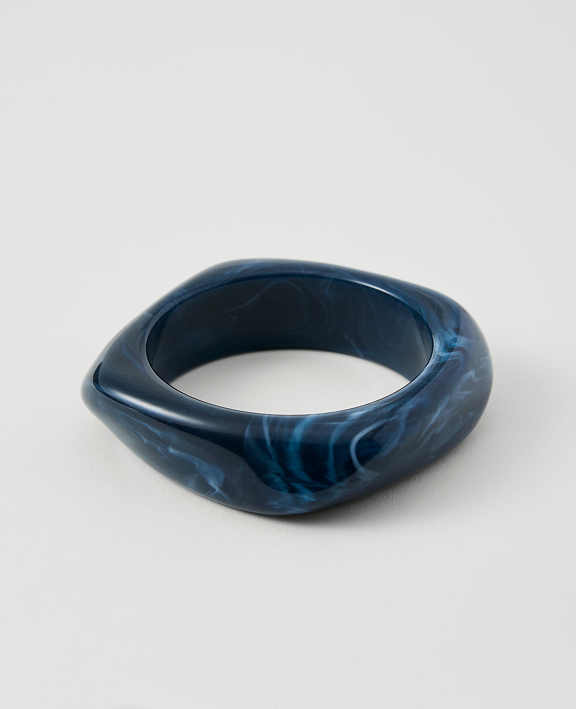 Square Stone Cuff Bracelet | Vinci Leather
