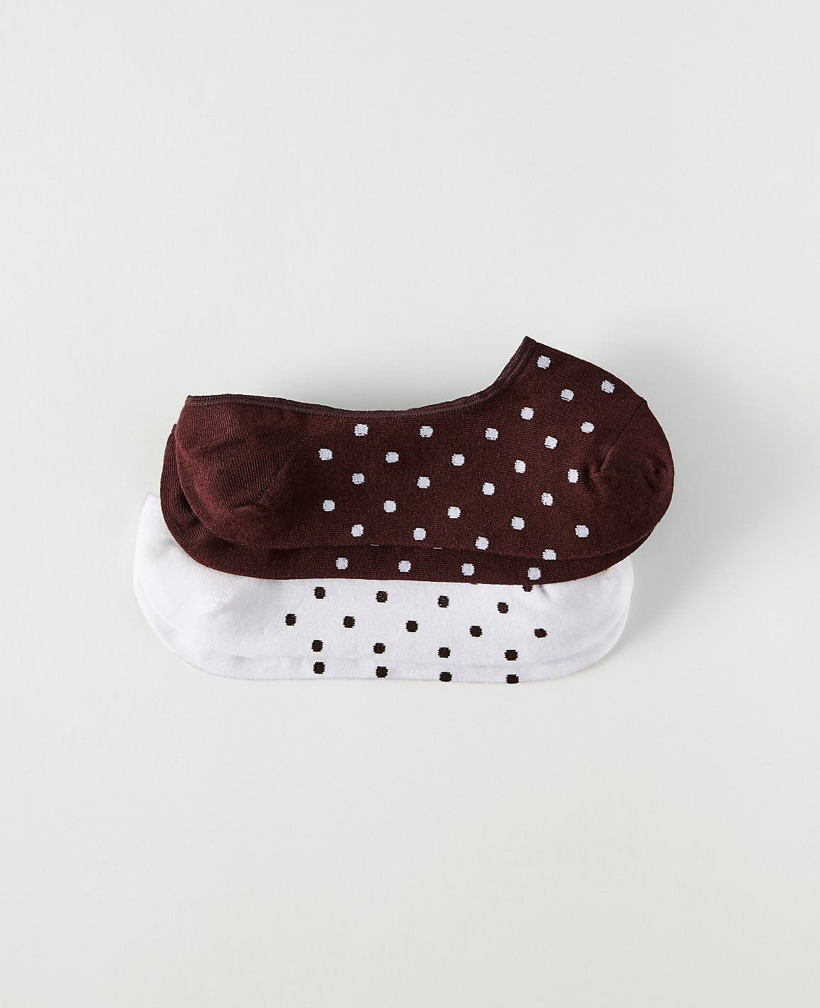 Polka Dot No Show Sock Set | Vinci Leather