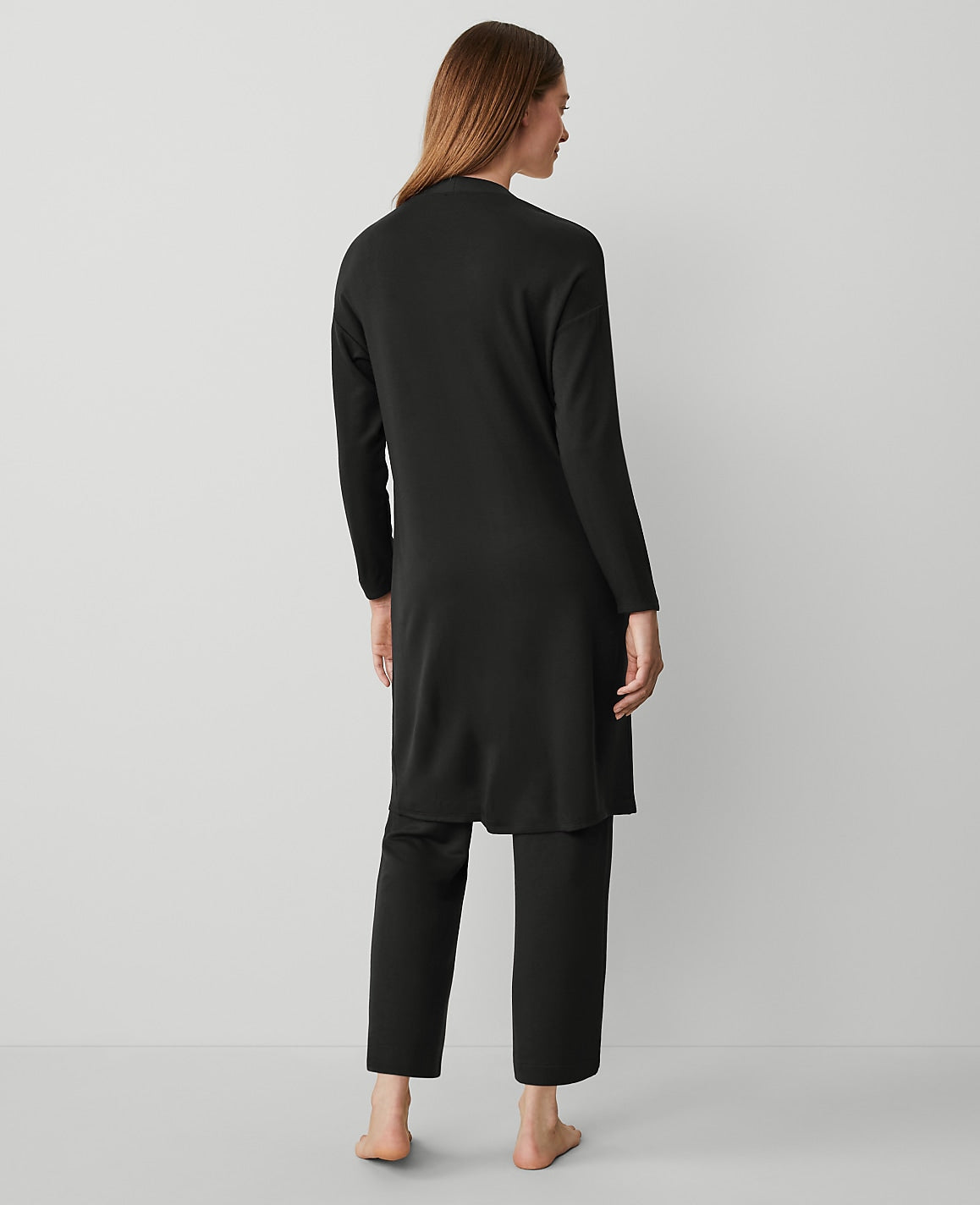 Shawl Collar Duster | Vinci Leather
