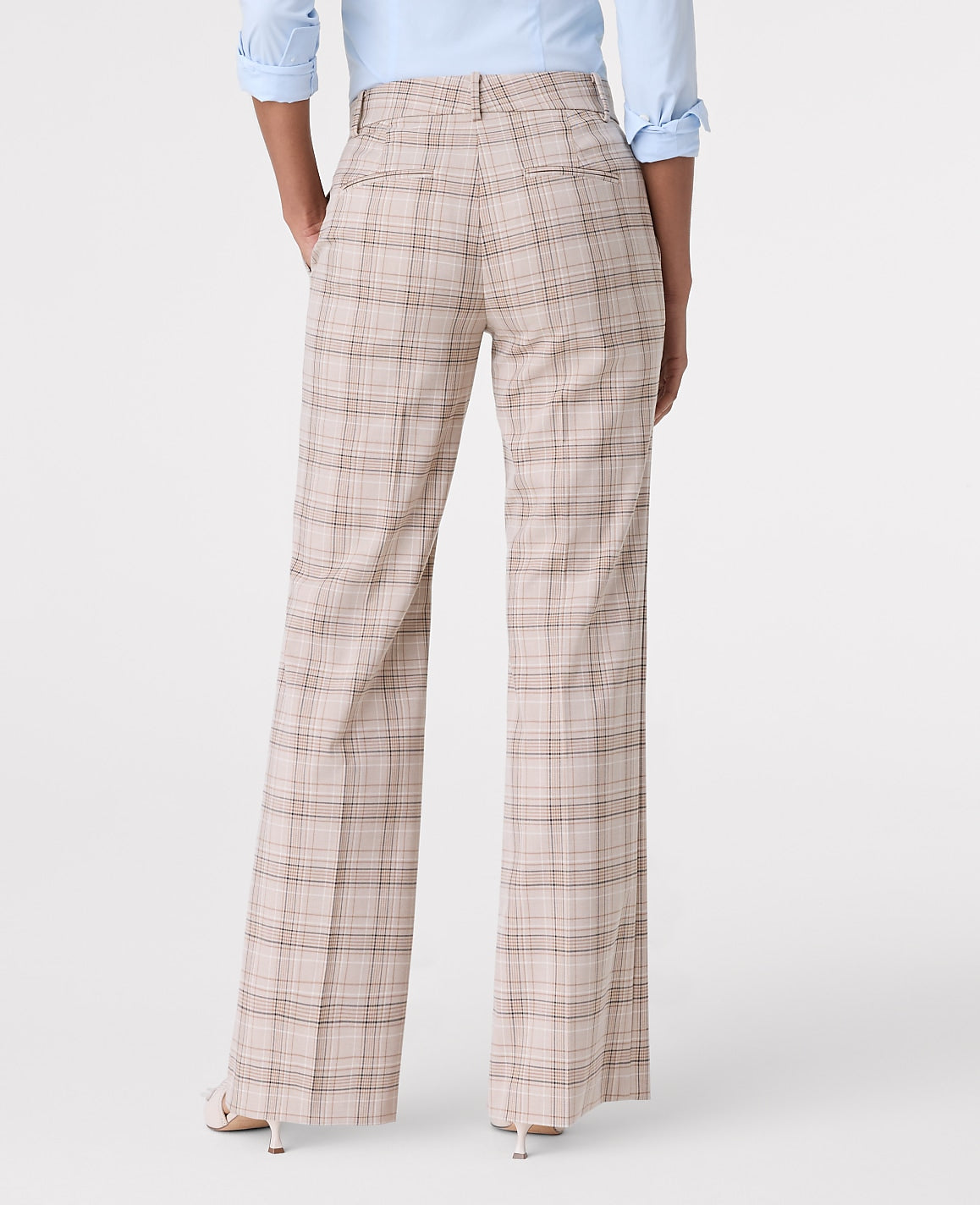 The Jayne Trouser in Plaid - Curvy Fit | Vinci Leather