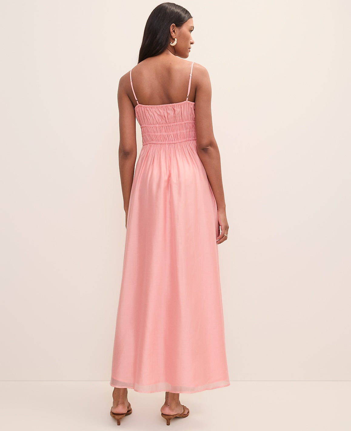 Petite Weekend Gathered Maxi Dress | Ann Taylor