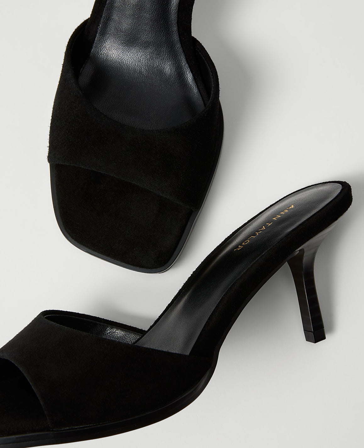Suede Mule Sandal | Ann Taylor