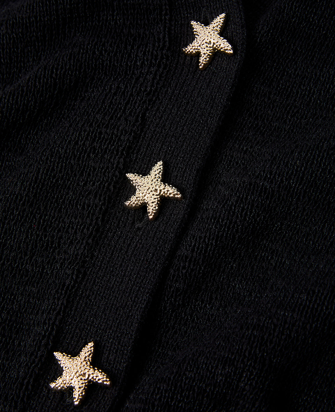 Starfish Button Elbow Sleeve Cardigan | Ann Taylor