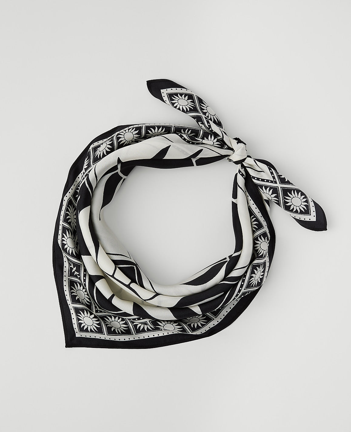 Sun Print Silk Scarf | Ann Taylor