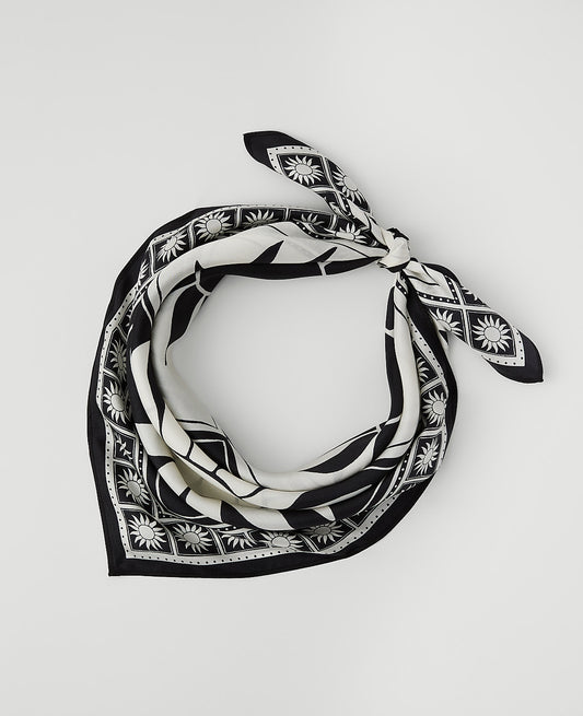 Sun Print Silk Scarf | Ann Taylor