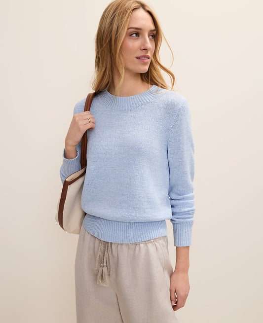 Weekend Crew Neck Sweater | Ann Taylor