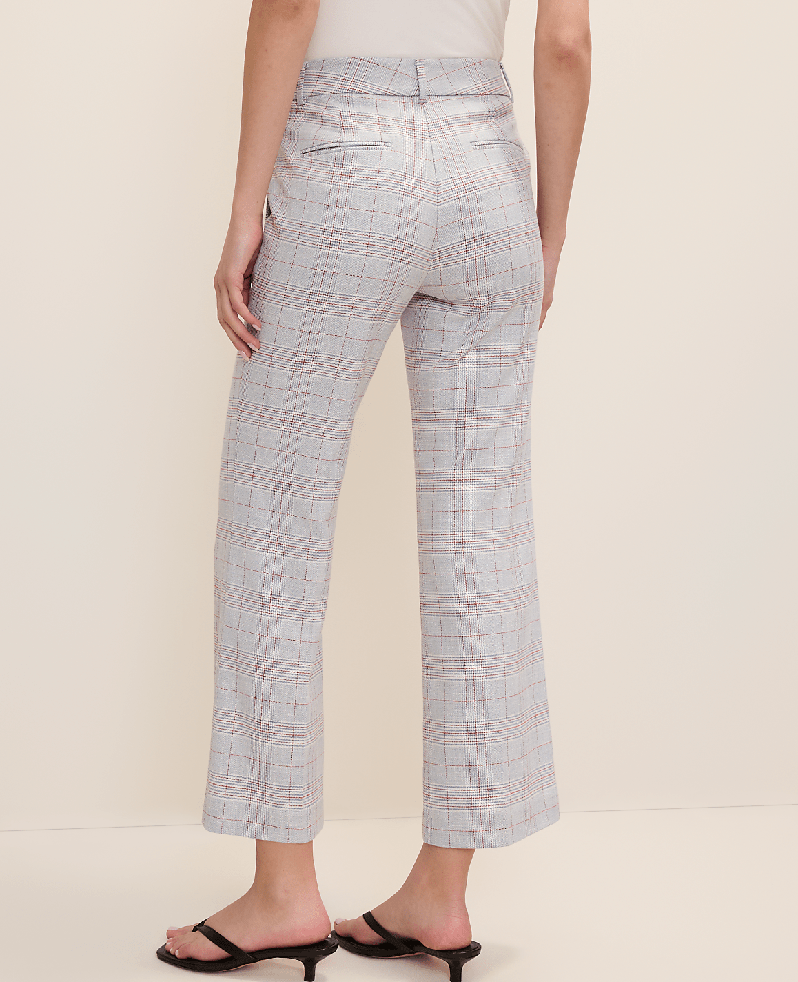 The Jayne Crop Trouser in Plaid | Ann Taylor