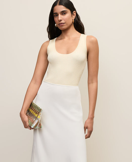 Scoop Neck Sweater Shell | Ann Taylor