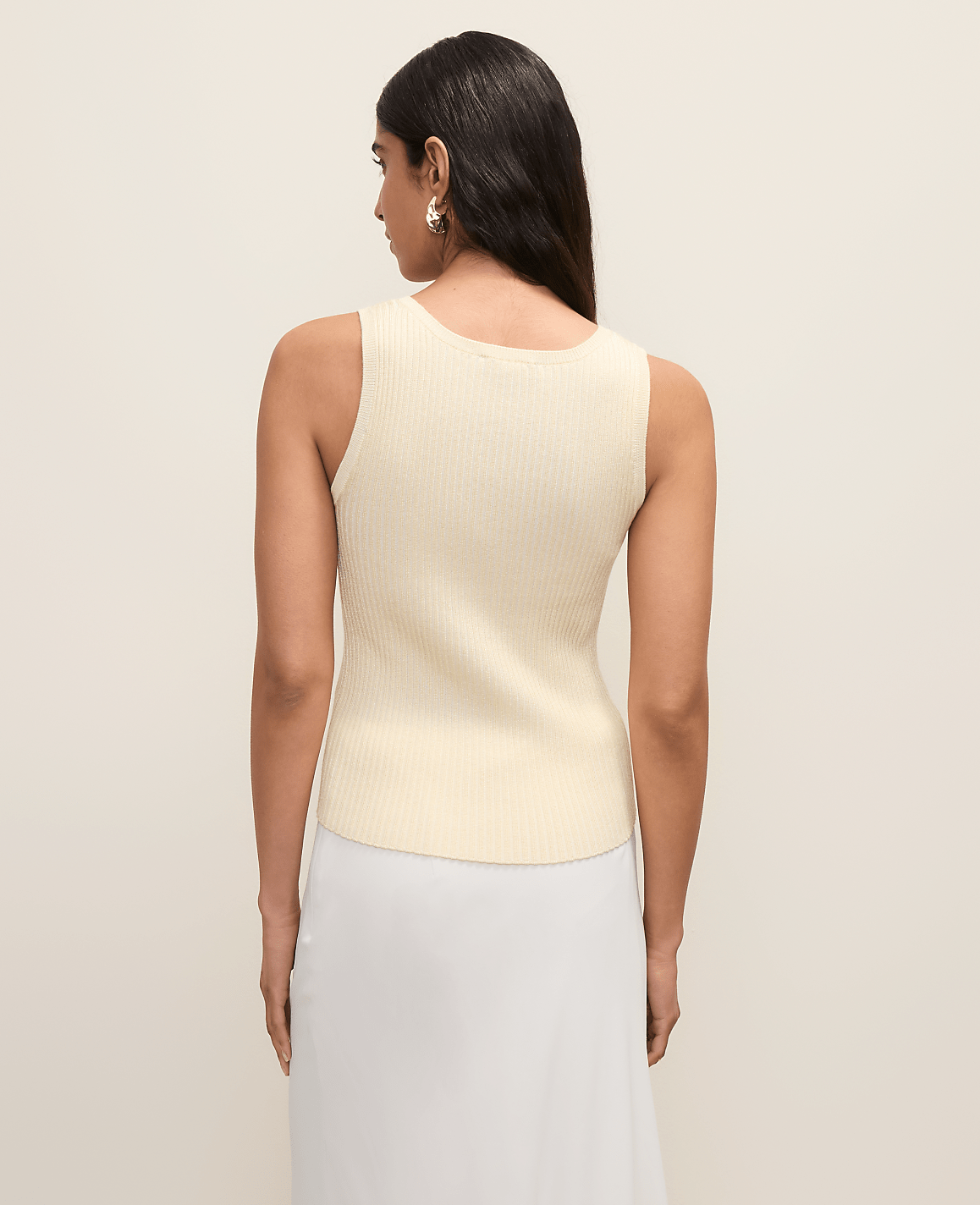 Scoop Neck Sweater Shell | Ann Taylor