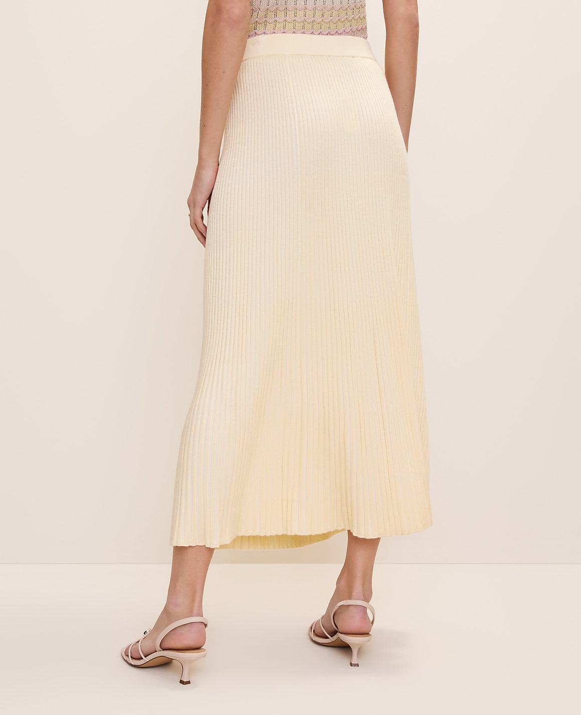 Ribbed Midi Sweater Skirt | Ann Taylor