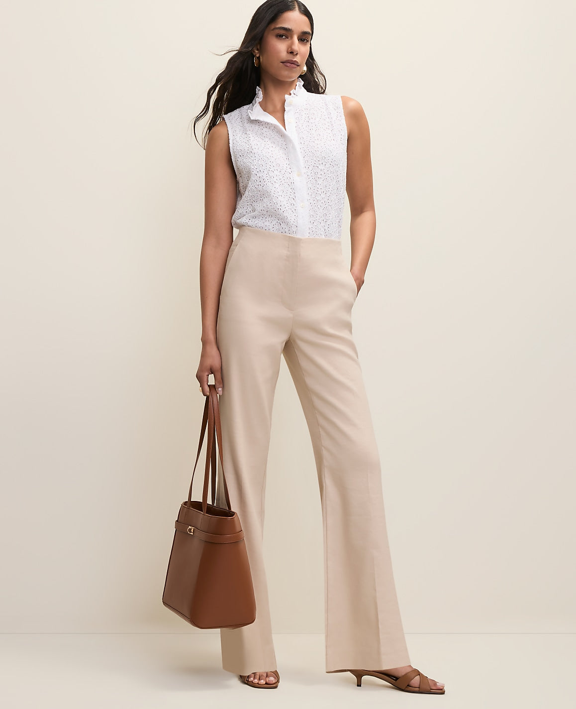 The Linen Trouser | Ann Taylor