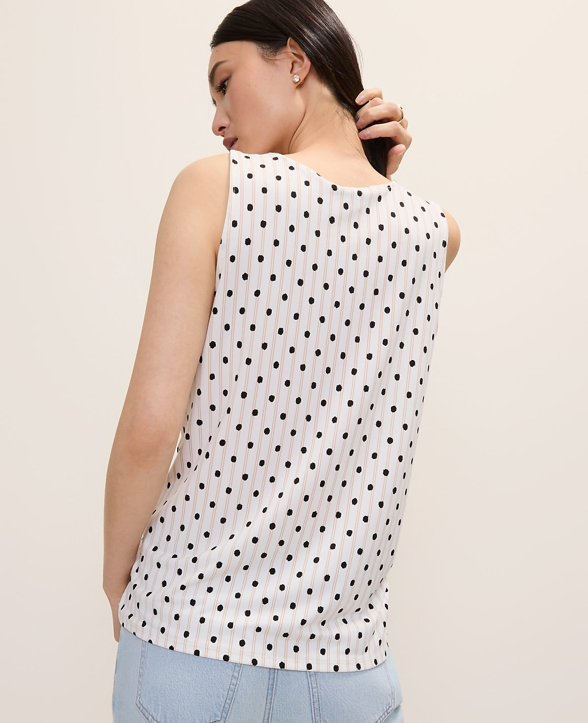 Polka Dot Tank Top | Ann Taylor
