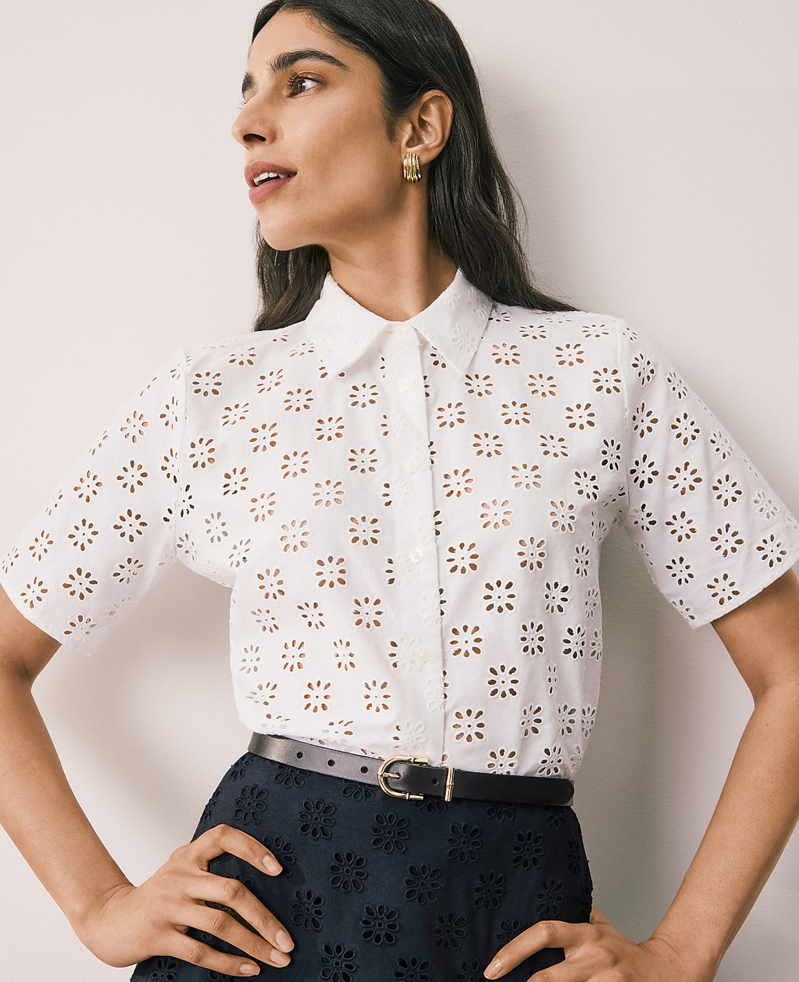 Eyelet Blouse | Ann Taylor