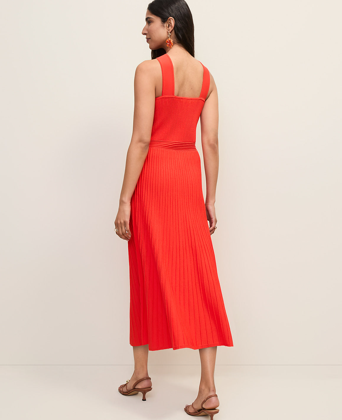 Ribbed Halter Sweater Dress | Ann Taylor