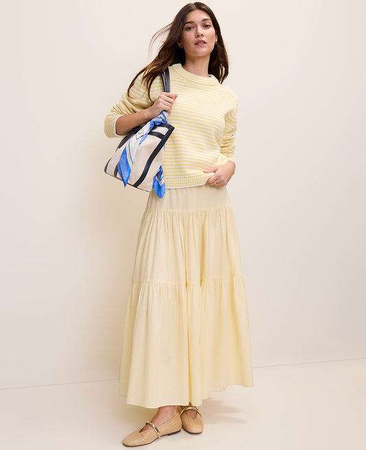 Weekend Tiered Full Skirt | Ann Taylor