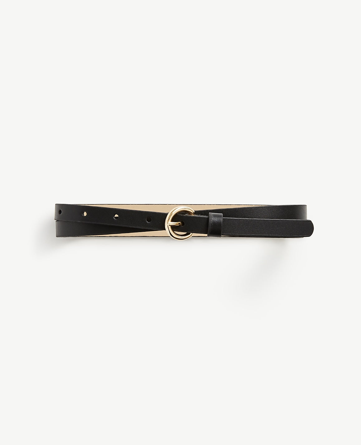 Skinny Leather Belt | Ann Taylor