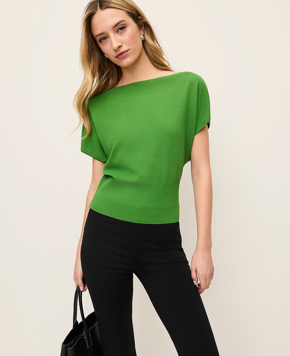Dolman Boatneck Sweater Top | Ann Taylor