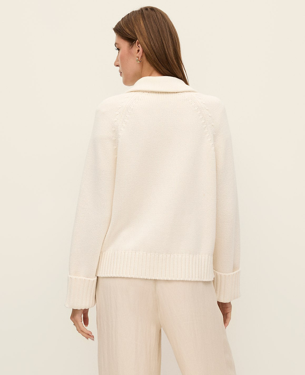 Weekend Collared Cardigan | Ann Taylor