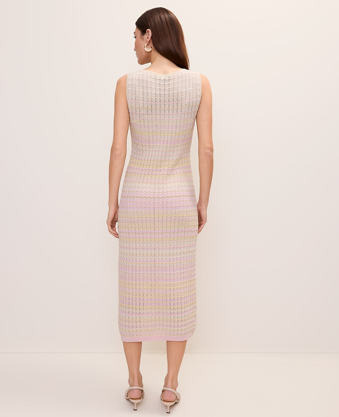Ombré Crochet Sweater Dress | Ann Taylor