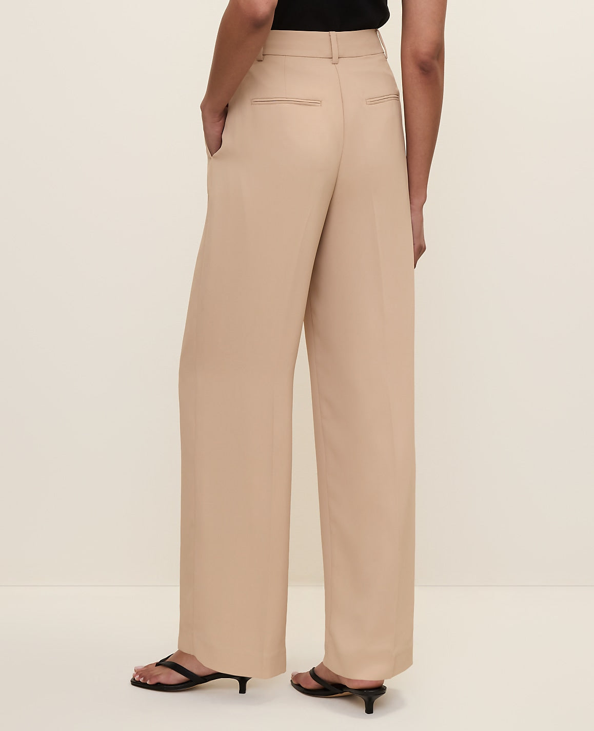 The Pleated Straight Pant | Ann Taylor