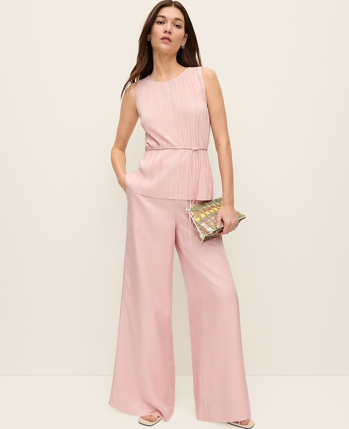 The Easy Wide-Leg Pant | Ann Taylor