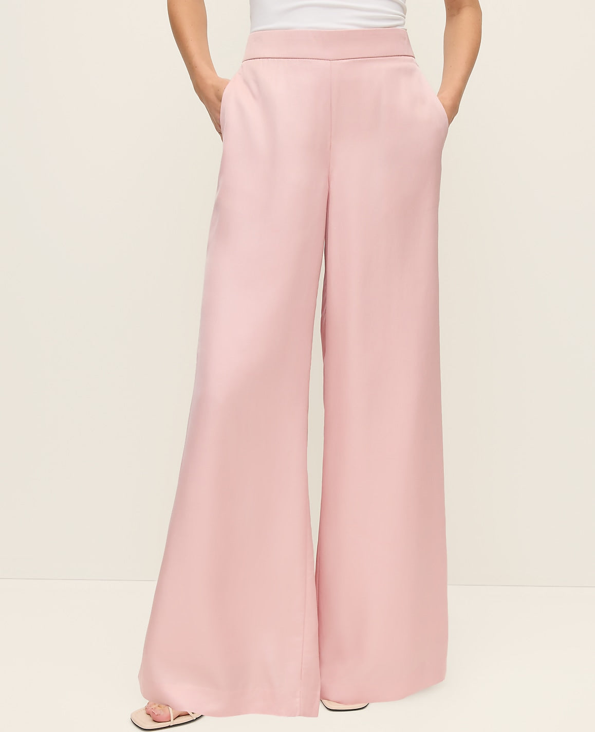 The Easy Wide-Leg Pant | Ann Taylor