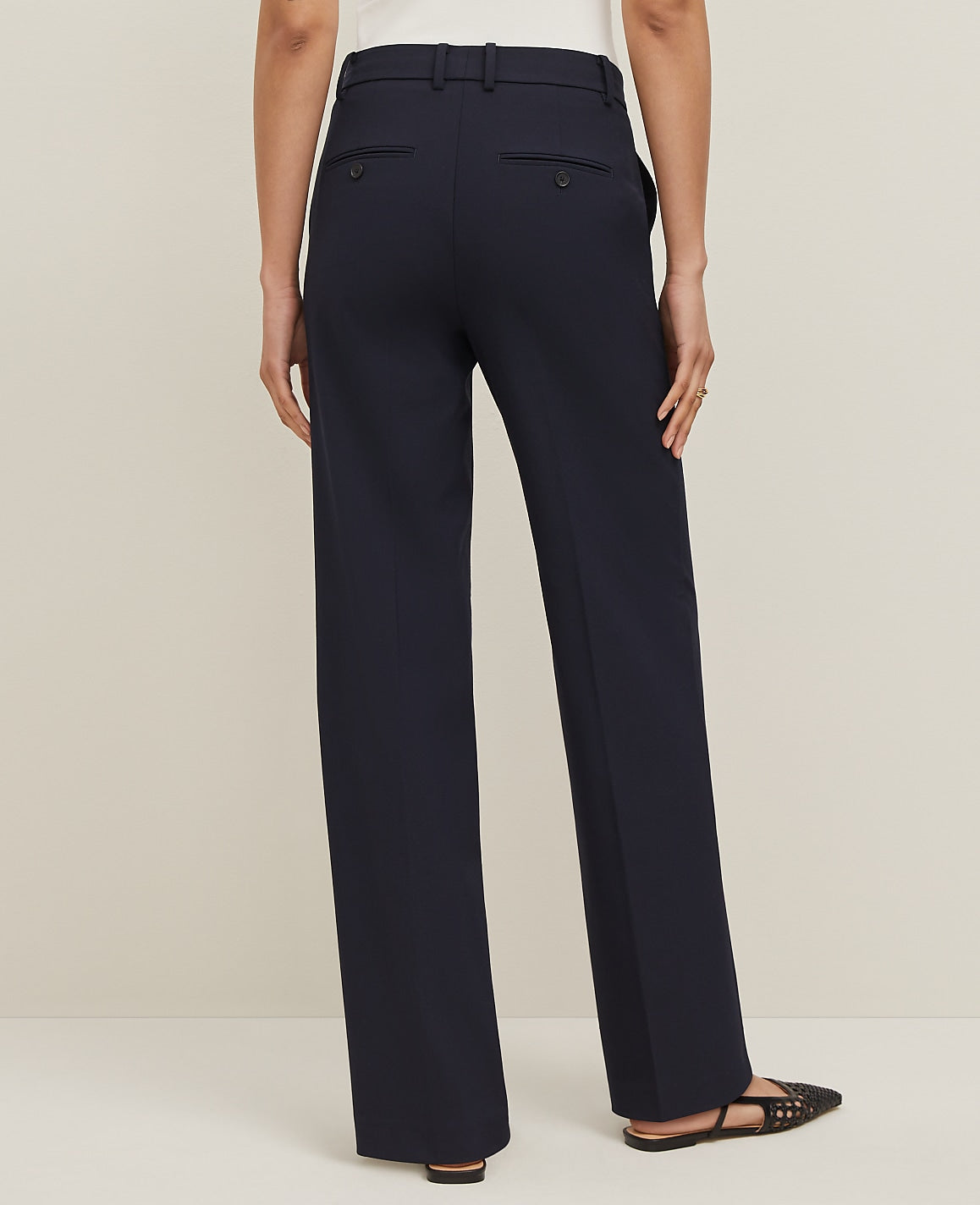 The Trouser in Seasonless Stretch | Ann Taylor