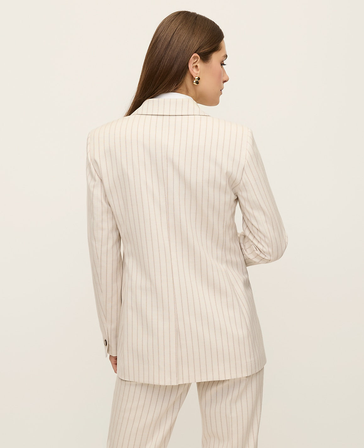 The Crosby Blazer in Pinstripe | Ann Taylor