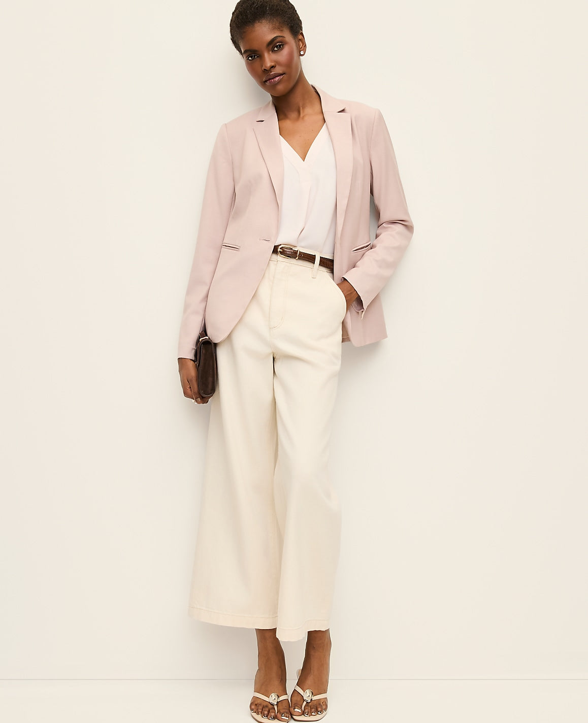 The Long Single Button Blazer | Ann Taylor