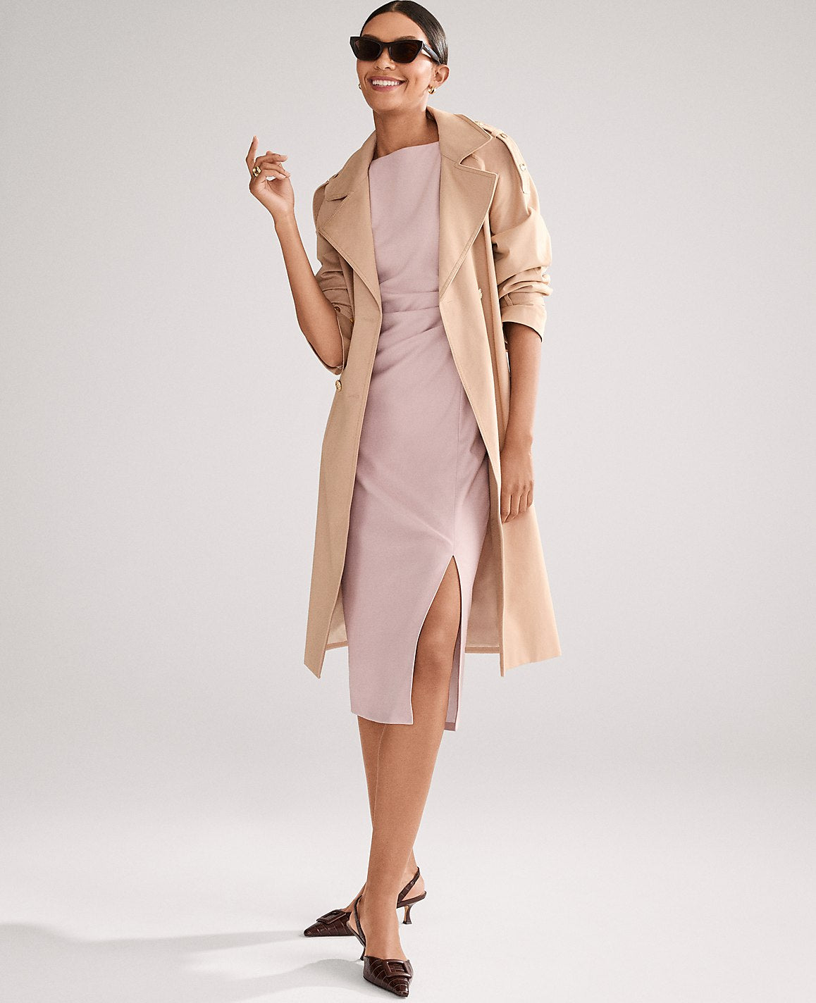 The Twist Sheath Dress | Ann Taylor