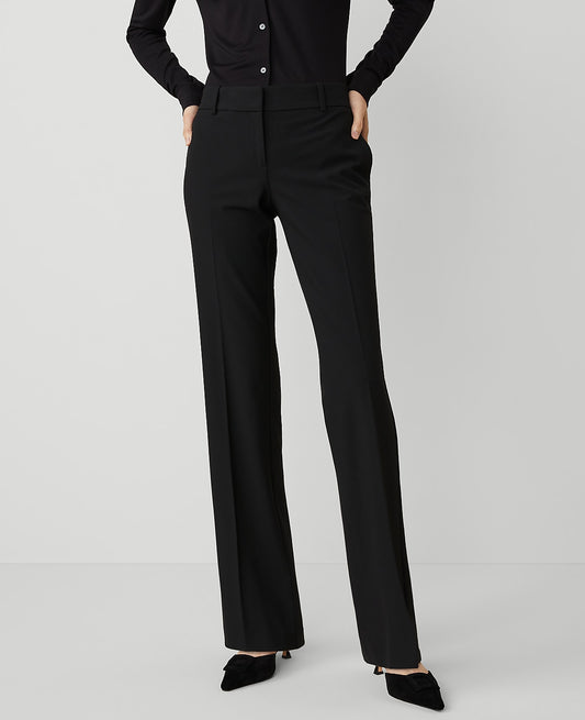 The Mid Rise Trouser in Seasonless Stretch | Ann Taylor