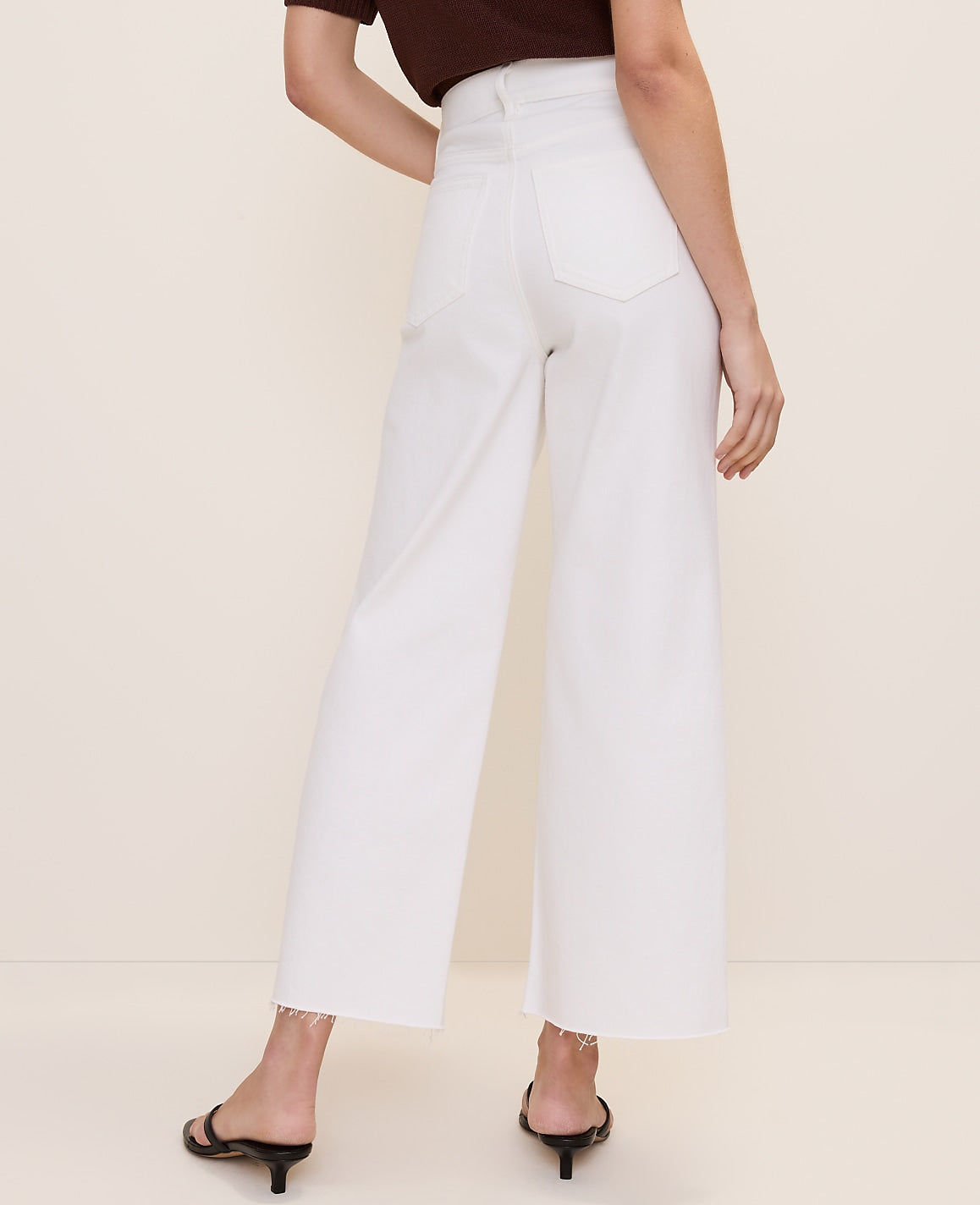 The Wide-Leg Crop Jean | Ann Taylor