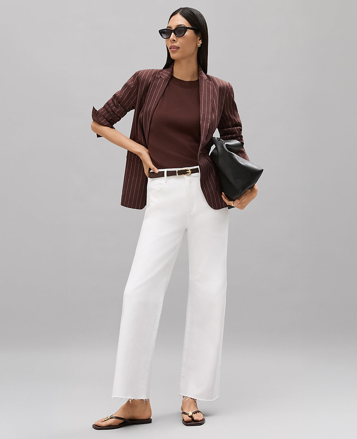 The Wide-Leg Crop Jean | Ann Taylor