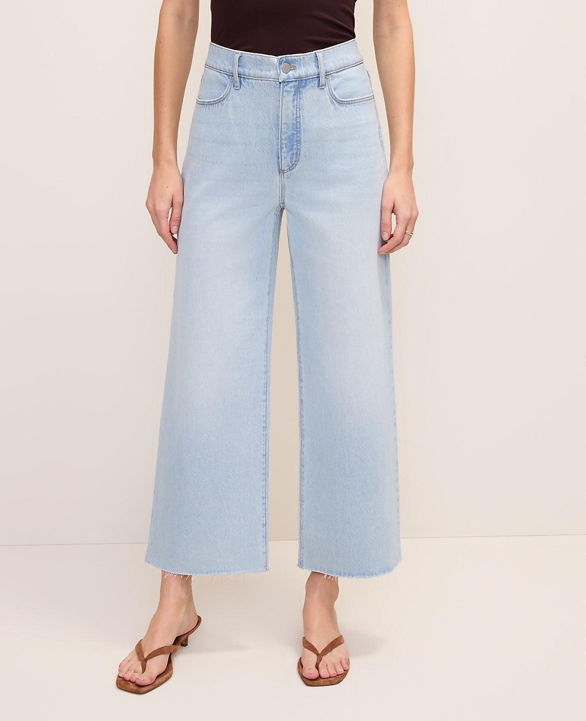 The Wide-Leg Crop Jean | Ann Taylor
