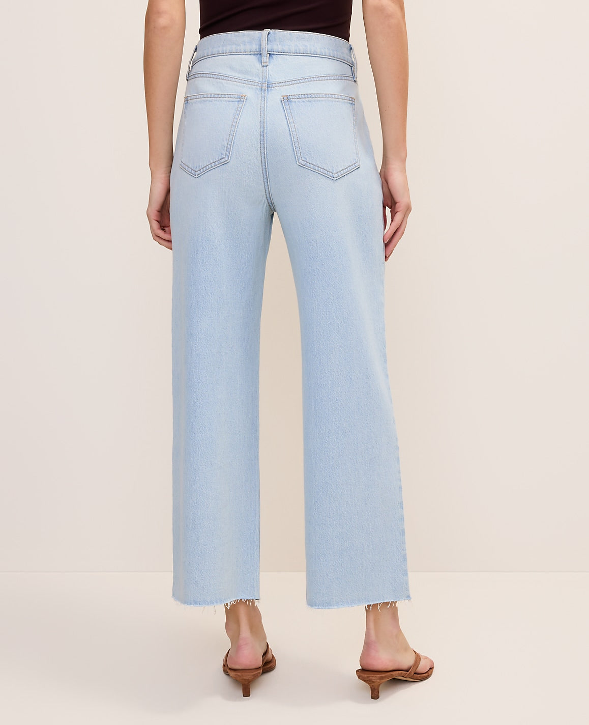 The Wide-Leg Crop Jean | Ann Taylor