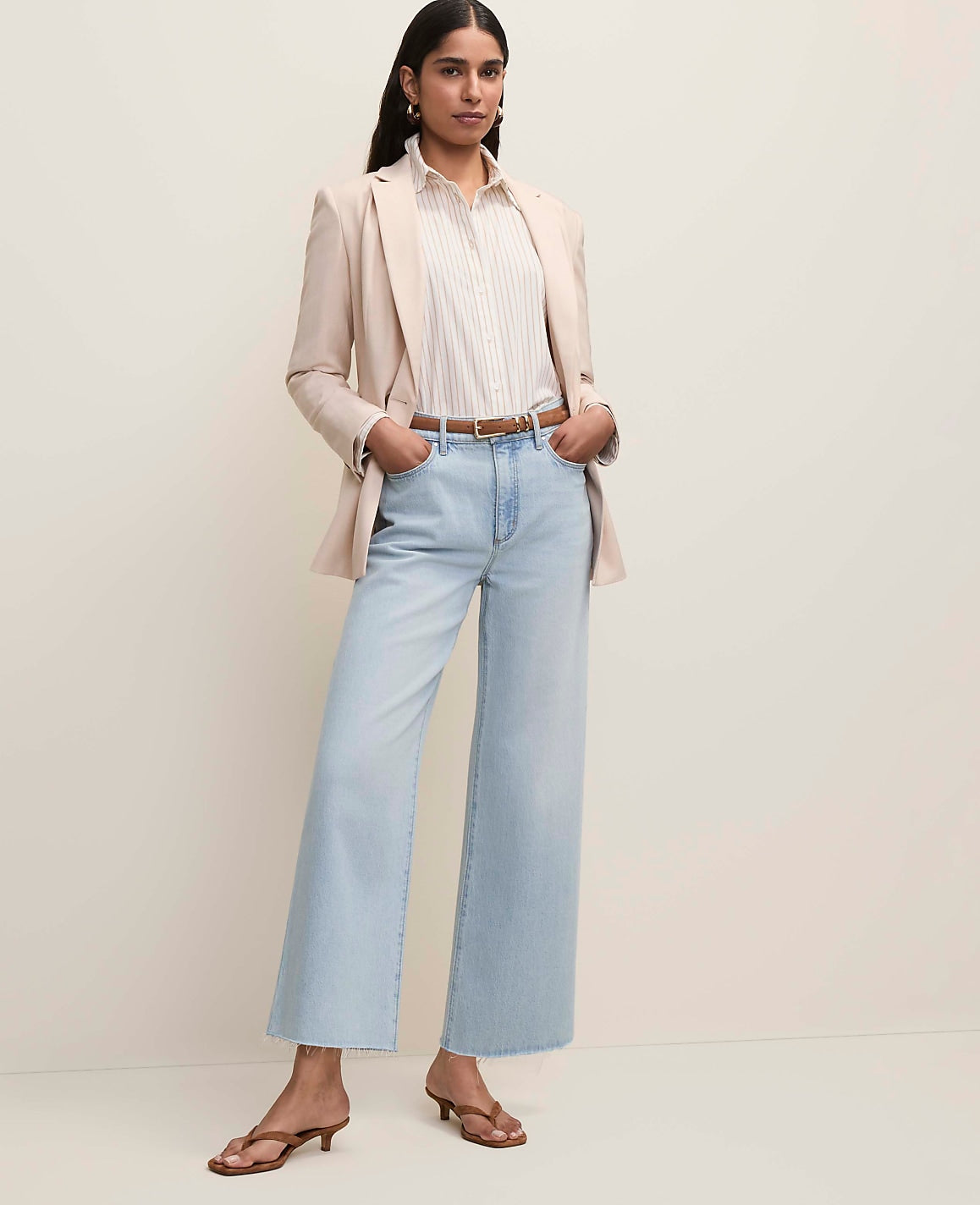 The Wide-Leg Crop Jean | Ann Taylor